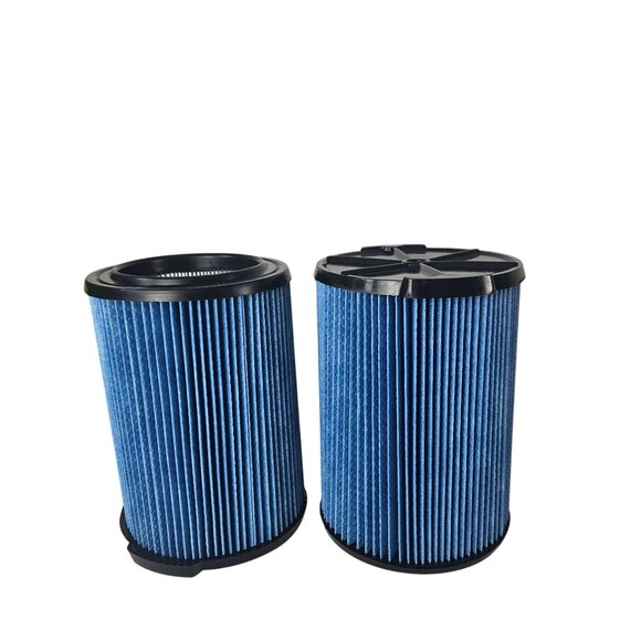 Ridgid 2 Pack Genuine Fine Dust Pleated Paper Wet Dry Vac Shop Vacuum Filters - Picture 6 of 10